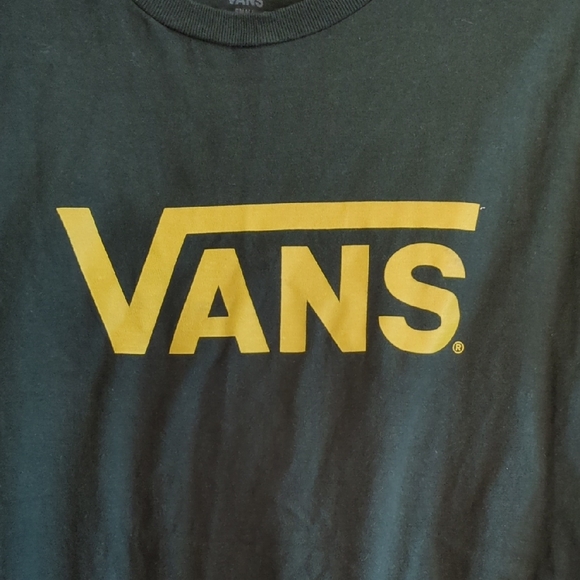 Vans Green and‎ Yellow Short Sleeve Tee, Size Small (Unisex) - Picture 3 of 4